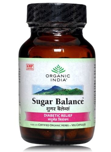 Organic India Sugar Balance Capsules