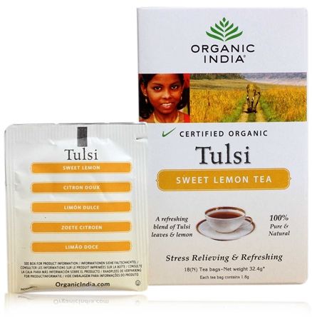 Organic India Tulsi Sweet Lemon Tea - 18 Tea Bags