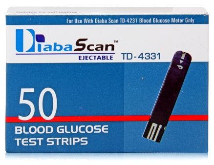 Diaba Scan Ejectable Blood Glucose Strips