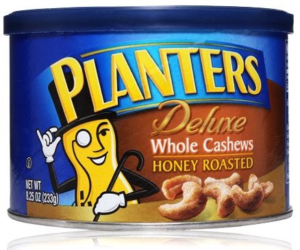 Planters Deluxe Whole Cashews - Honey Roasted