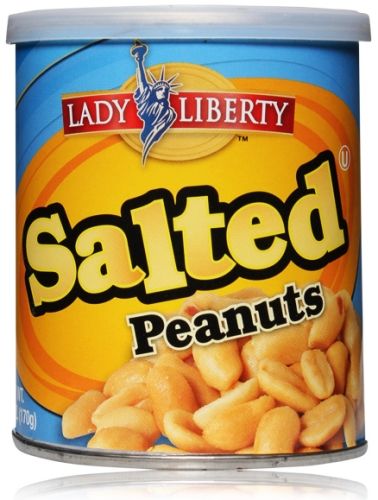 Lady Liberty Salted Peanuts