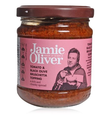 Jamie Oliver Tomato & Black Olive Bruschetta Topping