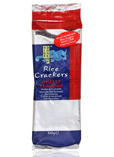 Blue Dragon Rice Crackers Chilli Flavour