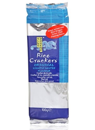 Blue Dragon Rice Crackers Original Lightly Salted Flavour