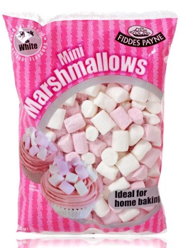 Fiddes Payne Mini Marshmallows - Pink & White