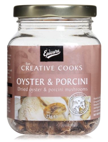 Epicure Oyster & Porcini Dried Mushrooms