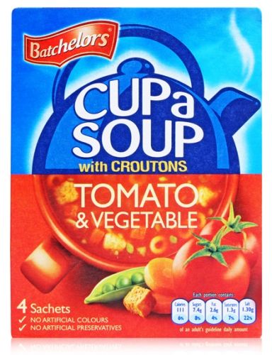 Batchelor''s Cup a Soup with Croutons - Tomato & Vegetable
