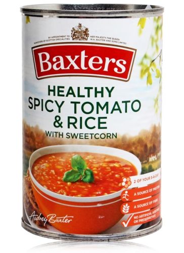 Baxter''s Healthy Spicy Tomato & Rice With Sweetcorn Soup