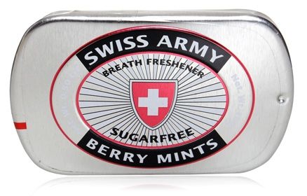 Swiss Army Sugarfree Berry Mints