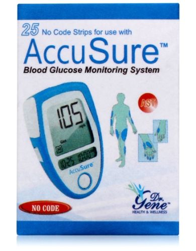 Dr. Gene AccuSure Glucose Monitoring Strips