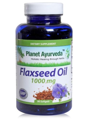 Planet Ayurveda Flaxseed Oil - 1000 mg