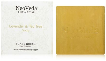 NeoVeda Lavender & Tea Tree Soap