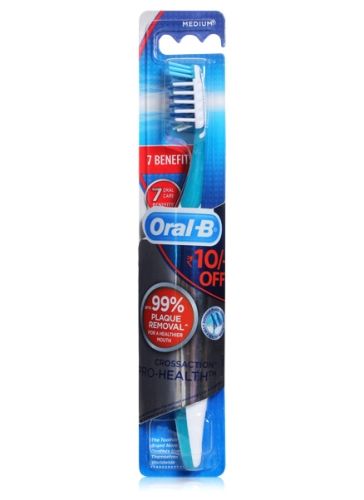 Oral - B Cross Action Pro Health Toothbrush - Medium