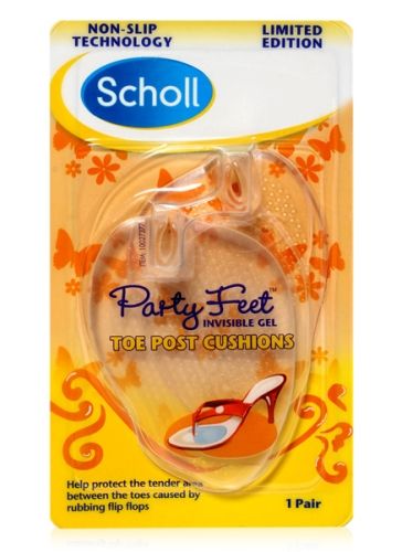 Scholl Party Feet Invisible Gel Toe Post Cushions