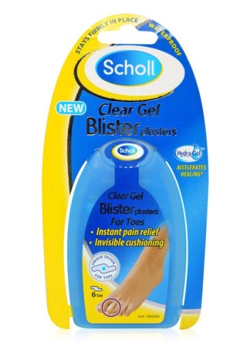 Scholl Clear Gel Blister Plasters