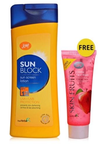 Joy Sun Block Sunscreen Lotion - SPF 12
