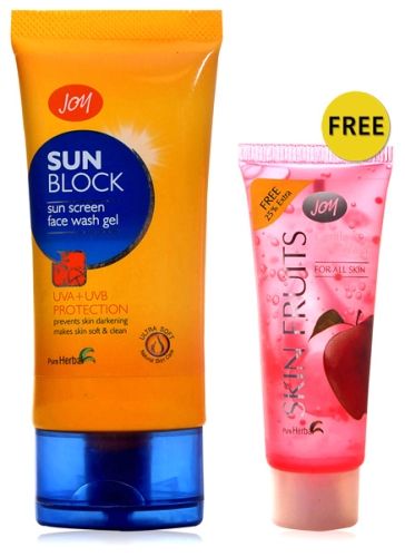 Joy Sun Block Sunscreen Face Wash Gel