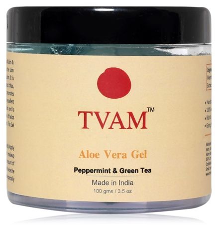 Tvam Aloe Vera Gel - Peppermint & Green Tea