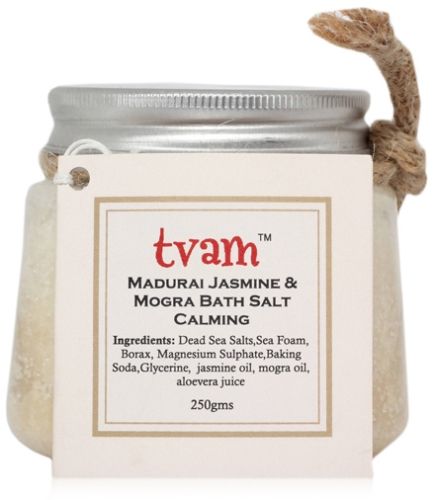 Tvam Madurai Jasmine & Mogra Bath Salt Calming