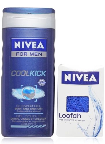 Nivea - Cool Kick Shower Gel For Men