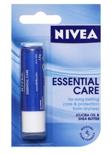 Nivea Essential Care Lip Balm - Jojoba Oil & Shea Butter