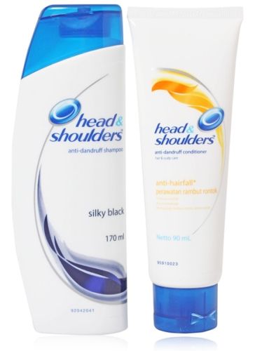 Head & Shoulders Anti Dandruff Shampoo - Silky Black
