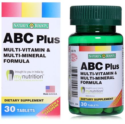Nature''s Bounty ABC Plus Multi - Vitamin & Multi - Mineral Formula