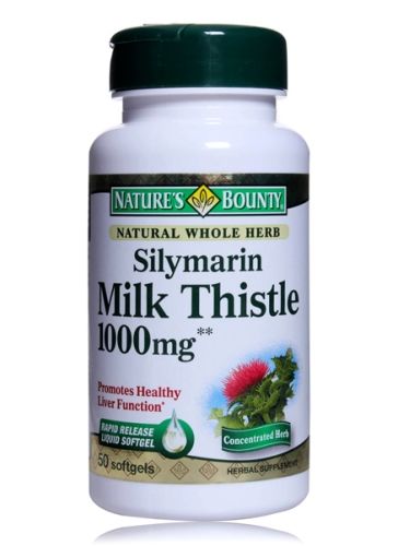 Nature''s Bounty Silymarin Milk Thistle - 1000 mg