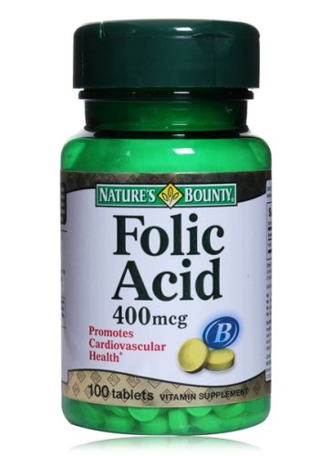 Nature''s Bounty Folic Acid - 400 mcg