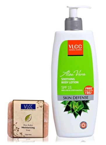 VLCC Aloevera Soothing Body Lotion - SPF 15