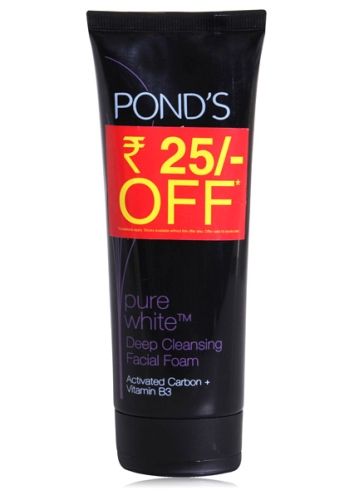 Pond''s Pure White Deep Cleansing Facial Foam
