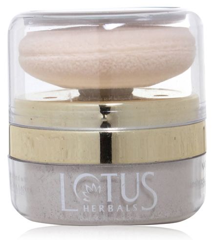 Lotus Herbals Natural Blend Translucent Loose Powder With Auto-Puff - 810 Iceberg
