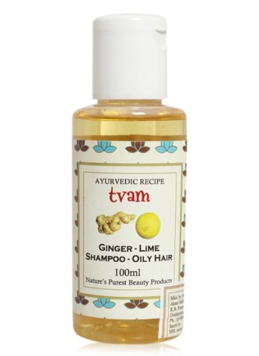 Tvam Ginger Lime Shampoo - For Oily Hair