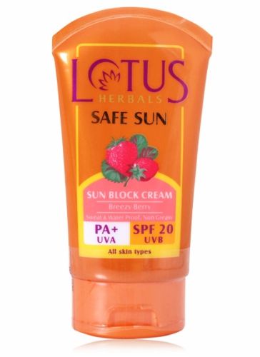 Lotus Herbals Sun Block Cream - SPF 20
