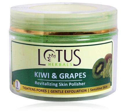 Lotus Herbals Kiwi & Grapes Revitalizing Skin Polisher