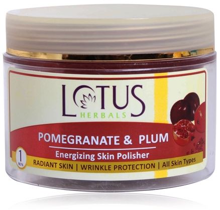 Lotus Herbals Pomegranate & Plum Energizing Skin Polisher