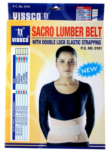 Vissco Sacro Lumbar Belt with Double Strapping