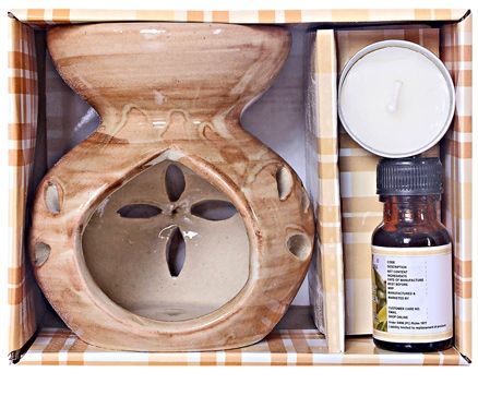 Illuminations Ceramic Diffuser Set - Sensual Vanilla