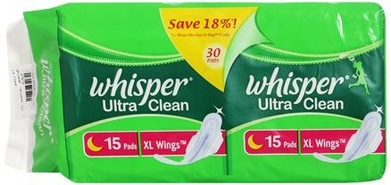 Whisper Ultra Clean XL Wings