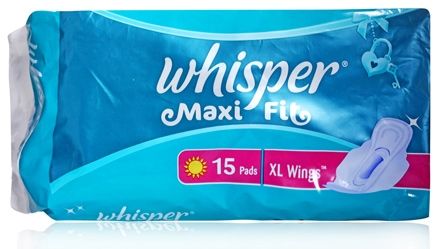 Whisper Maxi Fit Sanitary Pads XL Wings