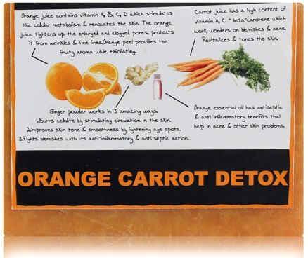 Soul Flower Orange Carrot Detox Soap