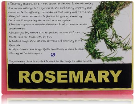 Soul Flower Rosemary Soap