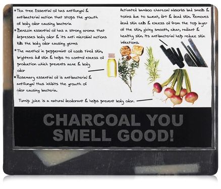 Soul Flower Charcoal You Smell Good Soap