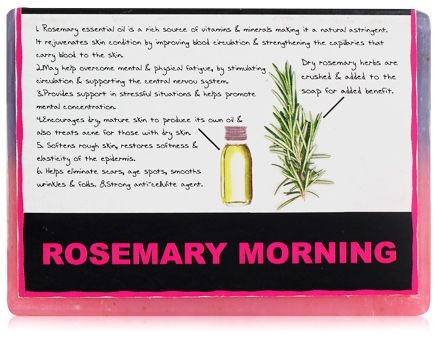 Soul Flower Rosemary Morning Soap