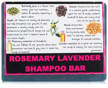 Soul Flower Rosemary Lavender Shampoo Bar