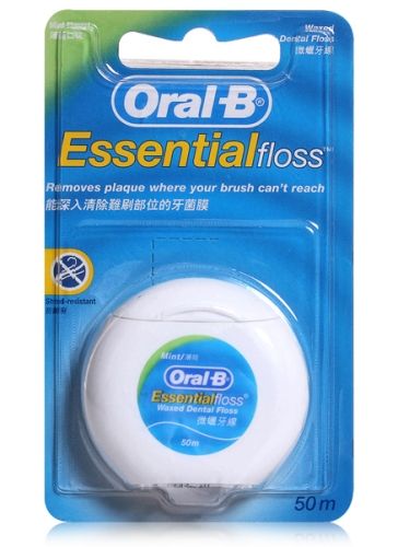 Oral - B Essential Waxed Floss - Mint