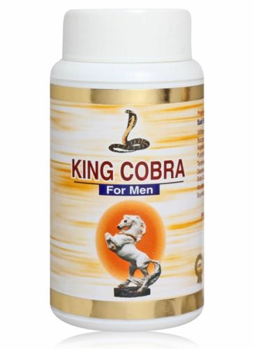 Sriram Herbals King Cobra Capsules - For Men