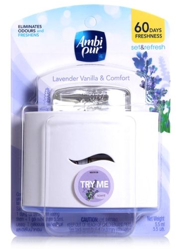 Ambipur Set & Refresh Lavender Vanilla & Comfort