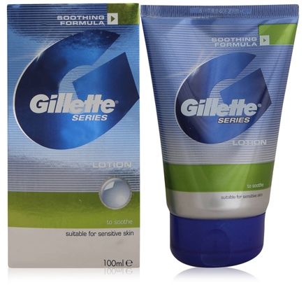 Gillette Lotion With Soothing Formula