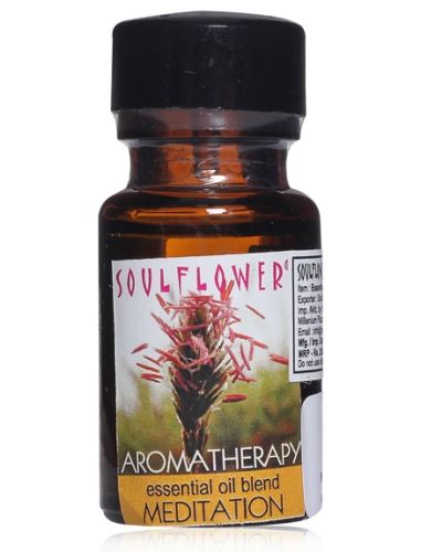 Soulflower Aromatherapy Pure Essential Oil - Meditation